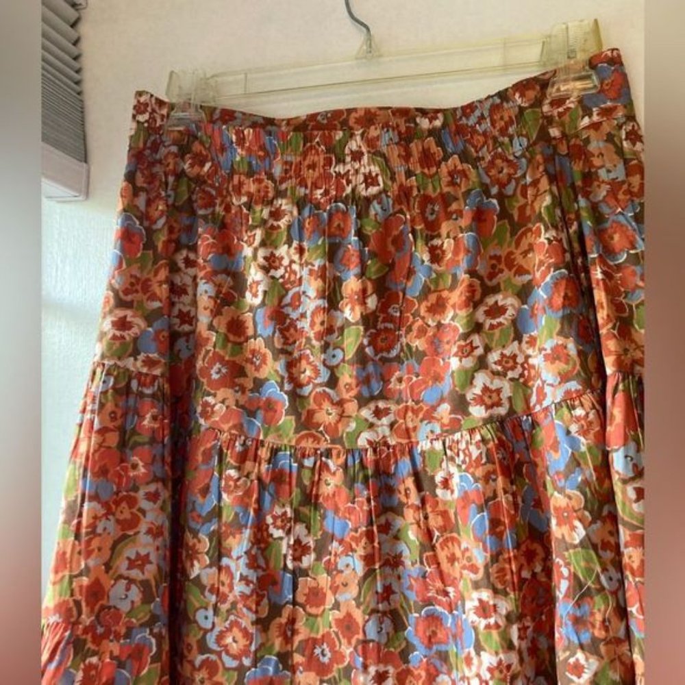 Tiered Midi Skirt - Picture 3 of 5